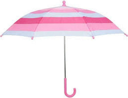 Parapluie rayé rose pour enfants Drizzles