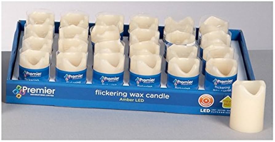 Premier Battery Operated LED Flicker Candle