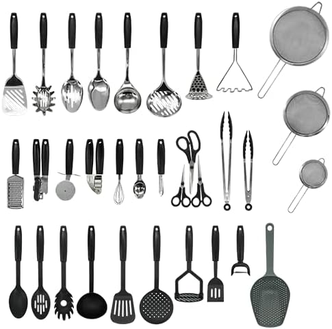 Initial Stainless Steel Spaghetti Spoon 30cm