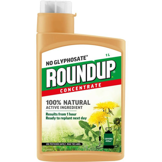 Concentrado natural para el control de malezas Roundup