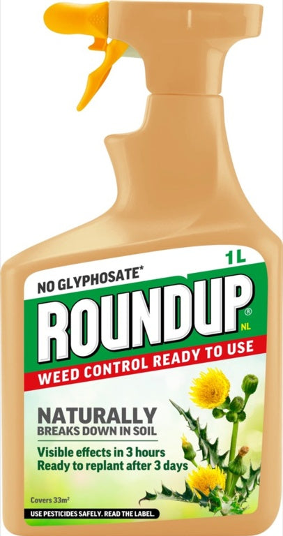 Roundup Natural Weed Control RTU 1L