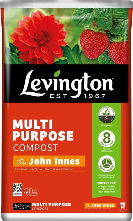 Compost multiusos Levington con John Innes 10L