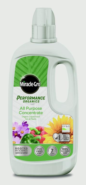 Alimento para plantas multiuso Miracle-Gro® Performance Organics