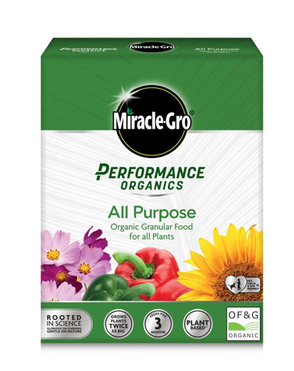 Alimento para plantas multiuso Miracle-Gro® Performance Organics