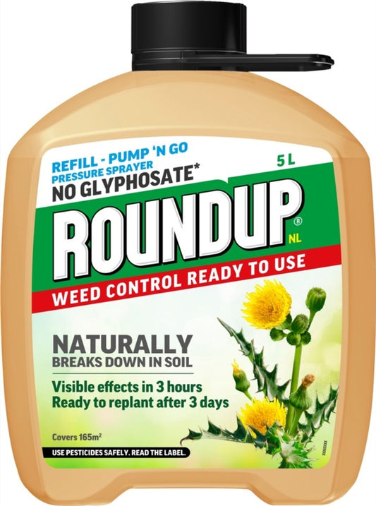 Roundup Natural Weed Control Refill 5L