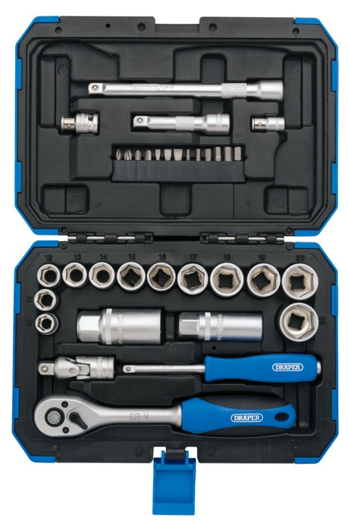 Draper 3/8" Sq Dr Metric Socket Set