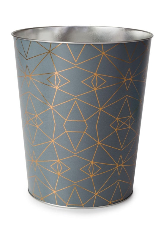 Blue Canyon Serena Metal Waste Bin