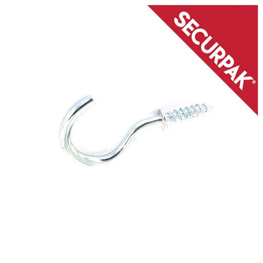 Securpak Cup Hook ZP 25mm Pack 15