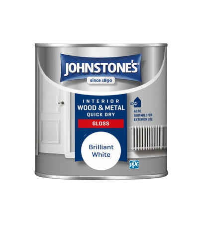 Johnstone's Quick Dry Gloss - Brilliant White