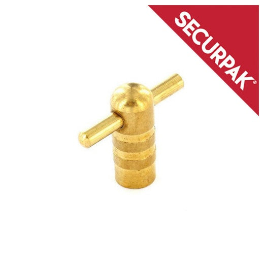 Llave de radiador de latón Securpak