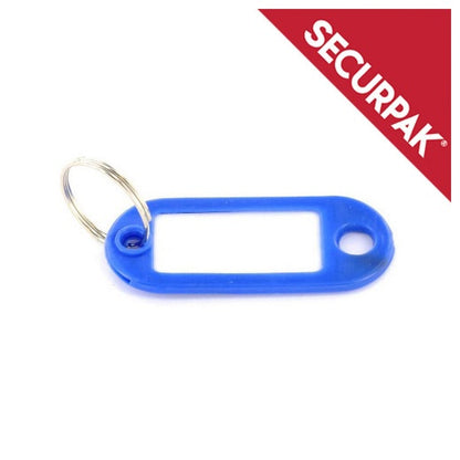 Securpak Key Ring With Tab Pack 8