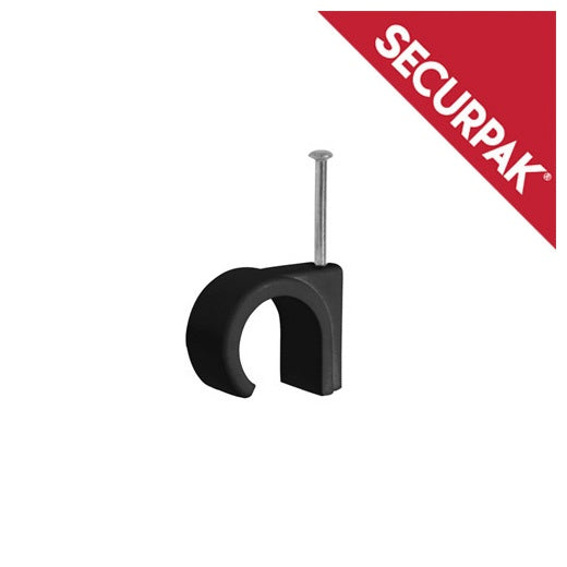 Securpak Clips Redondos Para Cables Pack 20