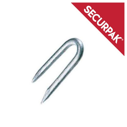 Securpak Zinc Plated Netting Staples