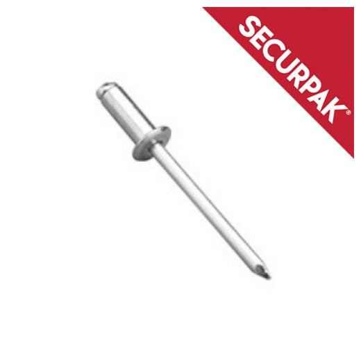 Securpak Domehead Aluminium & Steel Rivets