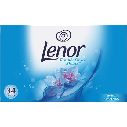 Lenor Tumble Dryer Sheets - Spring Awakening Pack 34