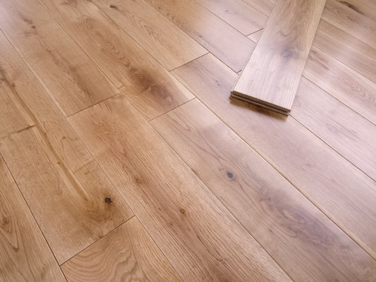 Y.T.D Limited Solid Oak Flooring 18 x 125mm x Random Length 1.2m2