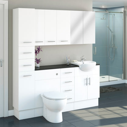 SP Rydal Modular Gloss White Plinth 2400mm