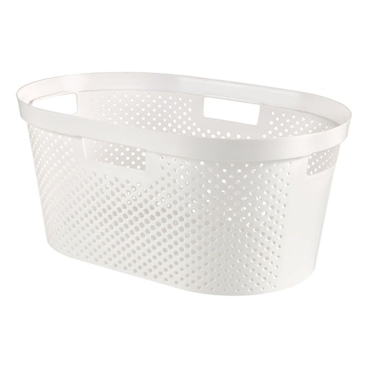 Curver Recycled Infinity Dots Laundry Basket