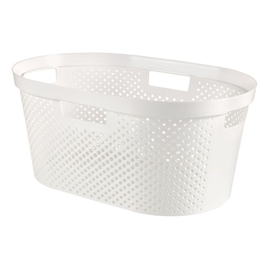 Cesta para la colada reciclada Infinity Dots de Curver