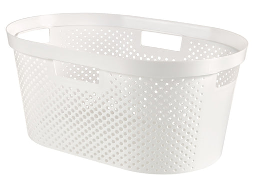 Cesta para la colada reciclada Infinity Dots de Curver