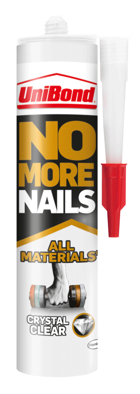 UniBond No More Nails All Materials Crystal Clear