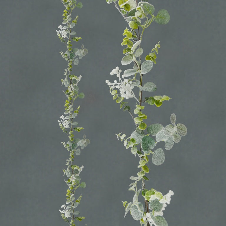 Premier Frosted Eucalyptus Garland