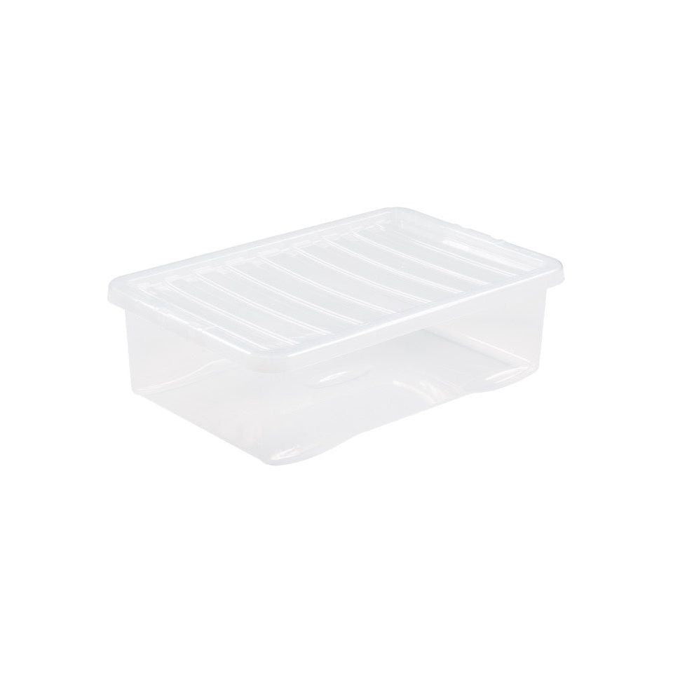 Wham Crystal Clip Lid Underbed Box