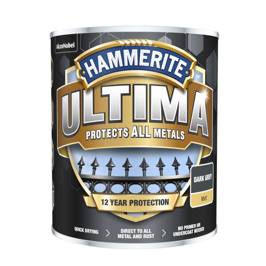 Peinture métallique lisse Hammerite Ultima