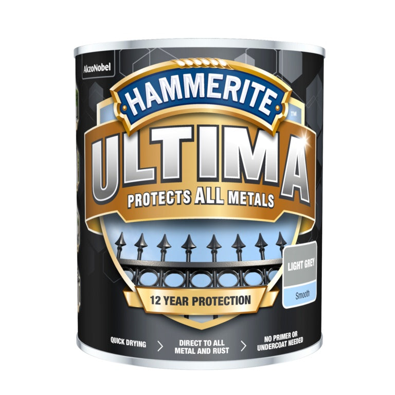 Peinture métallique lisse Hammerite Ultima