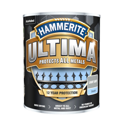 Pintura para metal lisa Hammerite Ultima