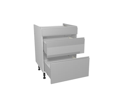 Gower Rapide+ Capri Grey 3 Drawer Unit