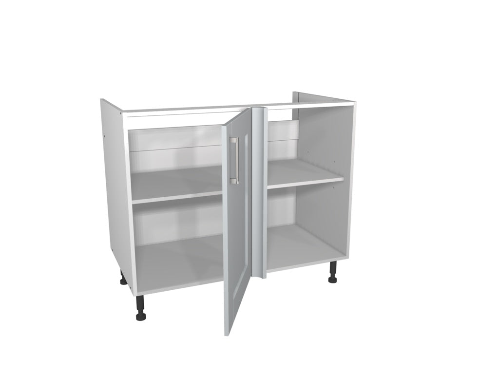 Gower Rapide+ Verona Grey Corner Base Unit