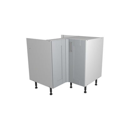 Gower Rapide+ Verona Grey L Shaped Corner Base Unit