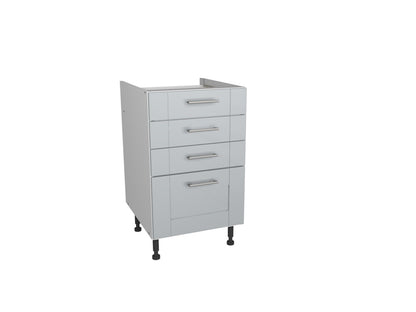 Gower Rapide+ Verona Grey 4 Drawer Unit