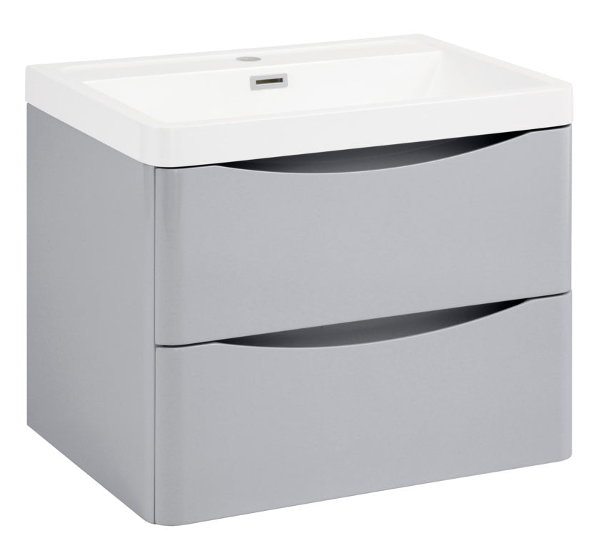 SP Ocata Grey Wall Hung Vanity Unit