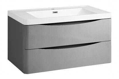 SP Ocata Grey Wall Hung Vanity Unit