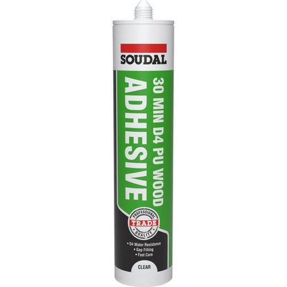 Soudal 5 Minute D4 Wood Adhesive Gel Cartridge