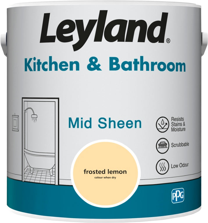 Leyland Cocina y baño Brillo medio 2,5 L