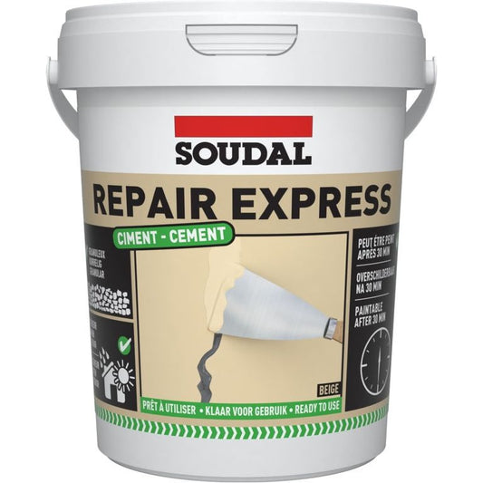 Soudal Repair Express Cement Beige Tub