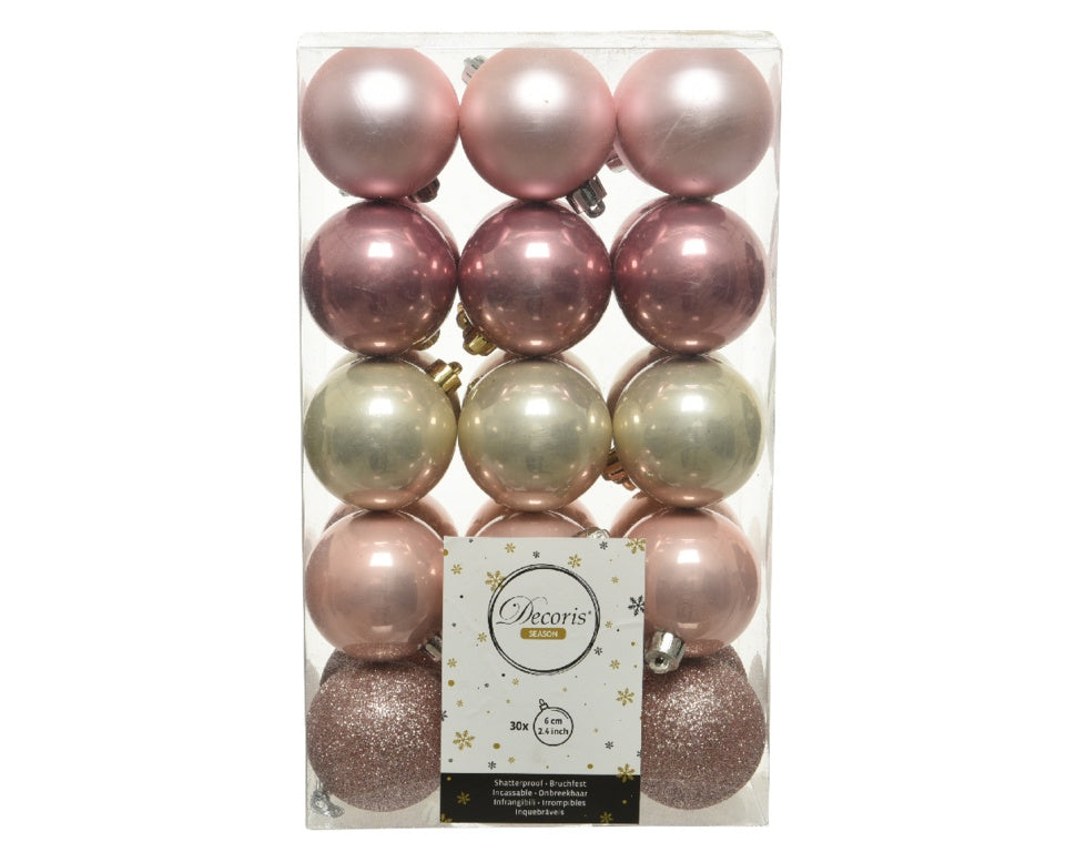 Kaemingk Shatterproof Plain Baubles