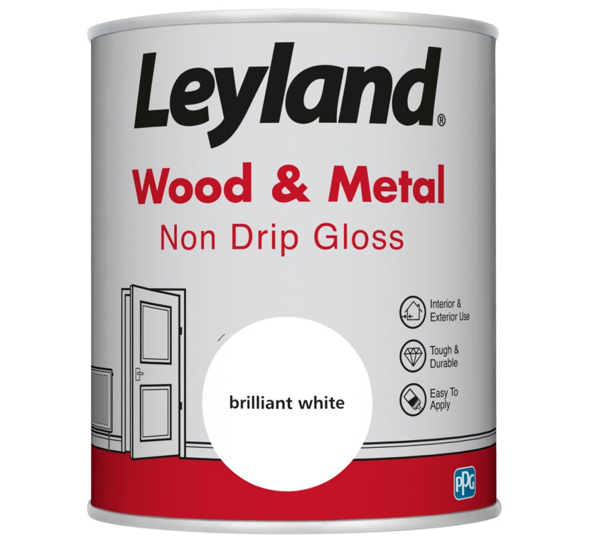 Leyland Wood & Metal Non Drip Gloss 750ml