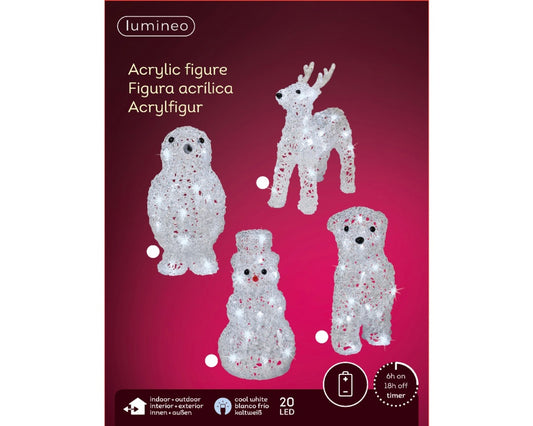 Kaemingk LED Acrylic Figures