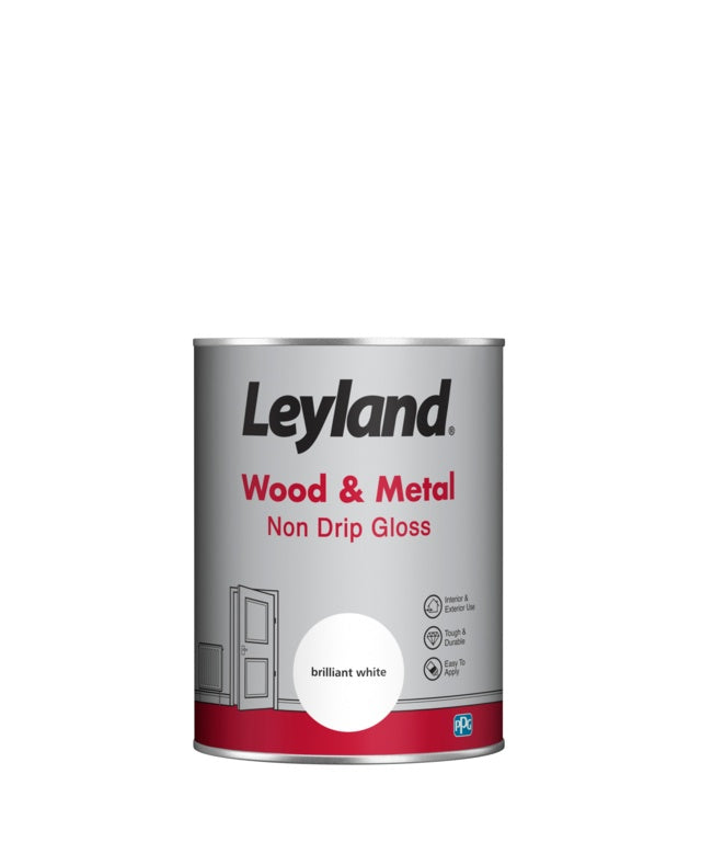 Leyland Bois et métal brillant anti-goutte 1,25 L