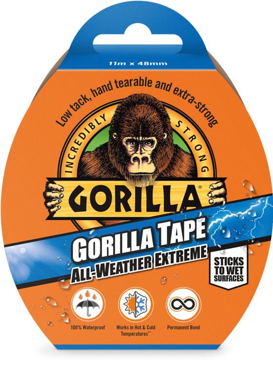 Gorilla All Weather Tape Black