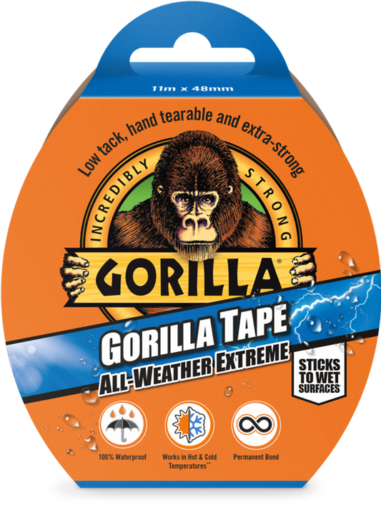 Gorilla All Weather Tape Black