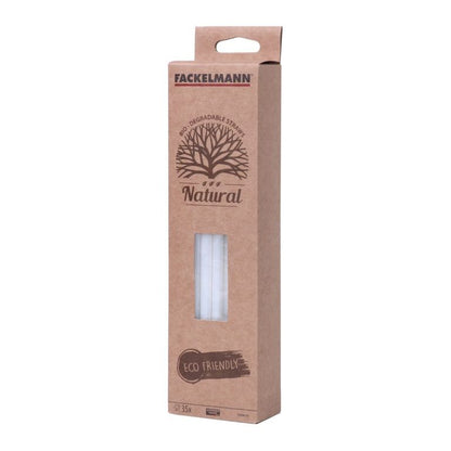 Fackelmann Bio Smoothie Straws White