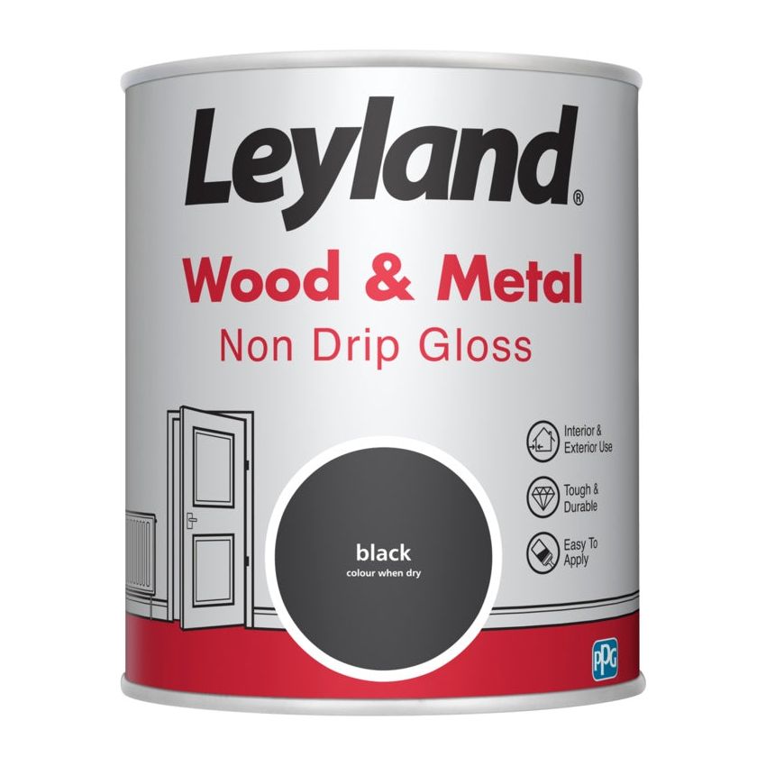 Leyland Wood & Metal Non Drip Gloss 750ml