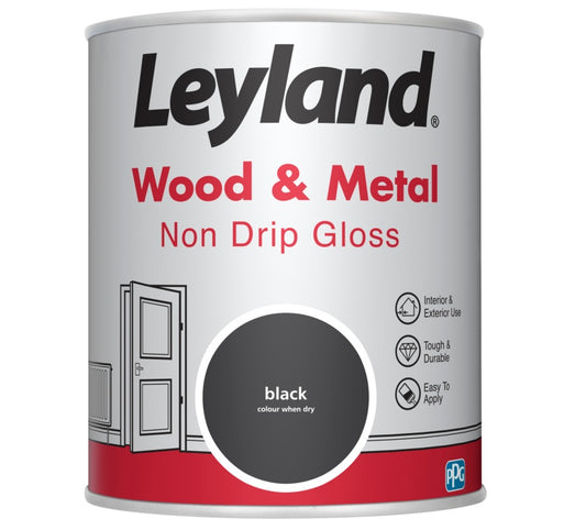 Leyland Wood & Metal Non Drip Gloss 750ml