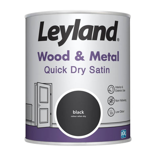 Leyland Wood & Metal Quick Dry Satin 750ml