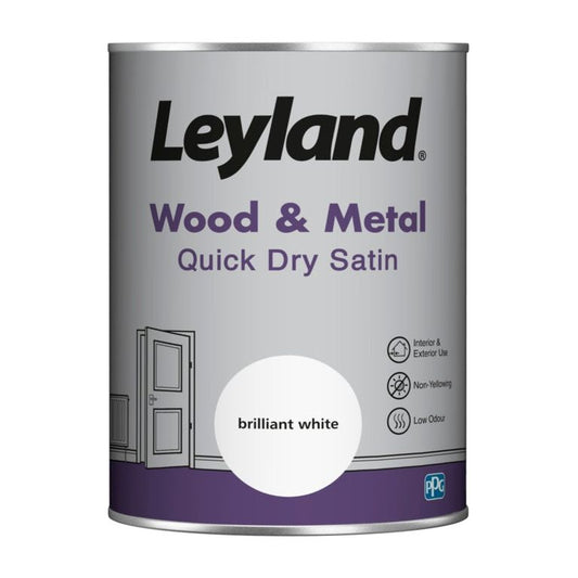 Leyland Wood & Metal Quick Dry Satin 1.25L